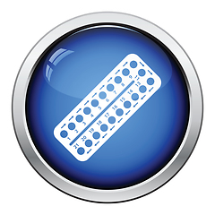 Image showing Contraceptive pil pack icon