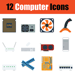 Image showing Computer icon set