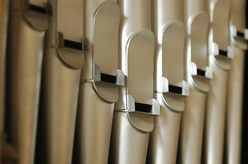 Image showing Organ pipes