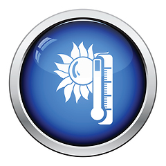 Image showing Summer heat icon