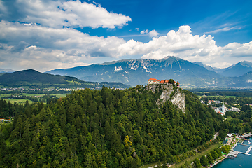 Image showing Slovenia Beautiful Nature - resort Lake Bled.