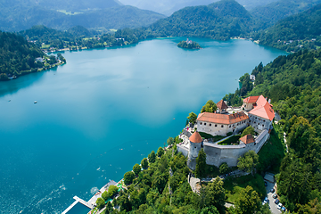 Image showing Slovenia Beautiful Nature - resort Lake Bled.