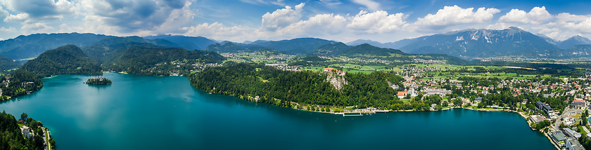 Image showing Slovenia Beautiful Nature - resort Lake Bled.