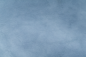 Image showing Leather texture in blue