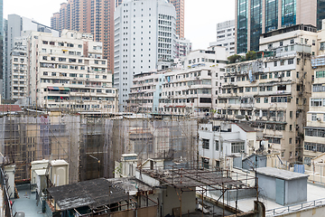 Image showing Hong Kong old town