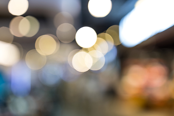 Image showing Blur background city at night