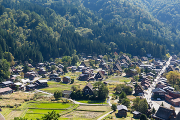 Image showing Shirakawago village