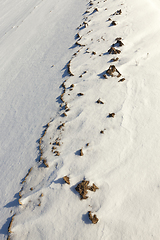 Image showing Snow after snowfall