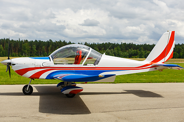 Image showing small plane before take-off