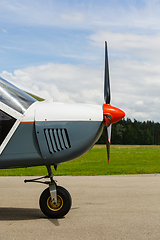 Image showing small plane before take-off