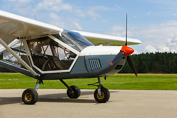 Image showing small plane before take-off