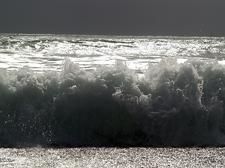 Image showing Wave splash