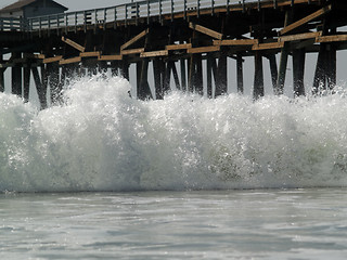 Image showing Wave splash