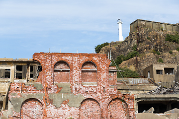 Image showing Gunkanjima in japan