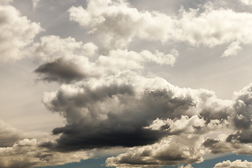 Image showing Clouds in shades