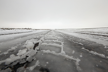 Image showing Ruts on the road