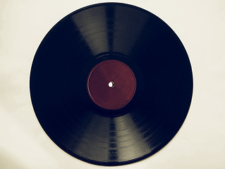 Image showing Vintage looking Vintage 78 rpm record