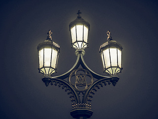 Image showing Vintage looking Street lamp