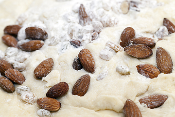 Image showing almond nuts, close-up