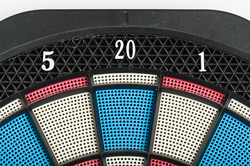 Image showing old darts board
