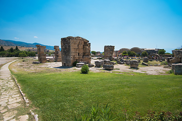 Image showing photo of ancient city Hierapolis