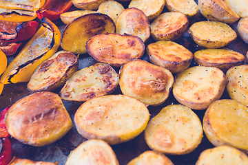 Image showing Delicious baked potato