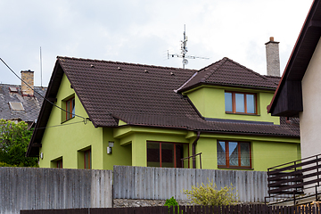 Image showing repaired rural green house