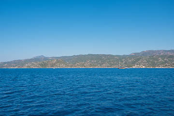 Image showing ancient city on the Kekova