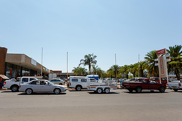 Image showing Street in Francis Town, Botswana