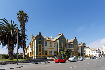 Image showing street in Swakopmund city, Namibia