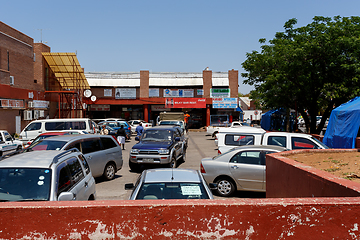 Image showing Street in Francis Town, Botswana