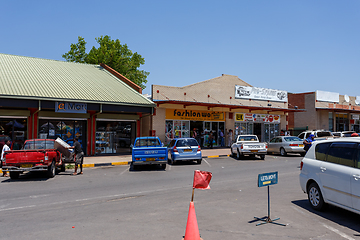 Image showing Street in Francis Town, Botswana