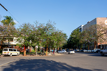 Image showing Street in Bulawayo City, Zimbabwe