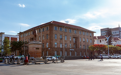 Image showing Street in Bulawayo City, Zimbabwe