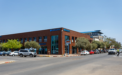 Image showing Street in Francis Town, Botswana