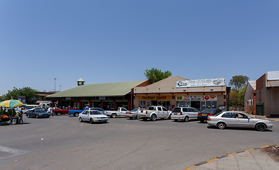 Image showing Street in Francis Town, Botswana