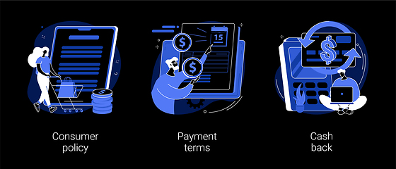 Image showing Customer loyalty abstract concept vector illustrations.