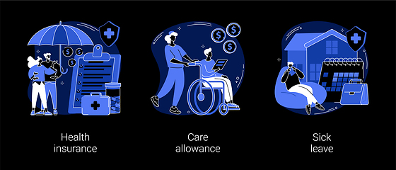 Image showing Medical care abstract concept vector illustrations.