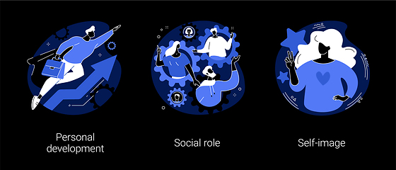 Image showing Human capital abstract concept vector illustrations.