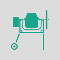 Image showing Icon of Concrete mixer
