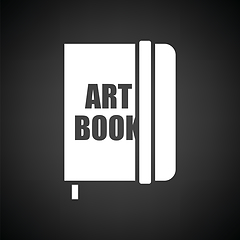 Image showing Sketch book icon