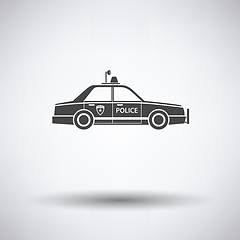 Image showing Police car icon