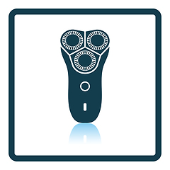 Image showing Electric shaver icon