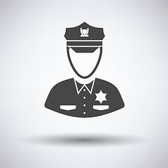 Image showing Policeman icon