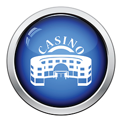 Image showing Casino building icon