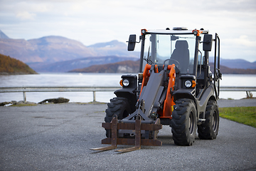 Image showing Small Tractor