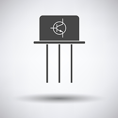 Image showing Transistor icon