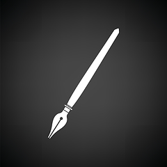 Image showing Fountain pen icon