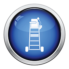 Image showing Tennis referee chair tower icon