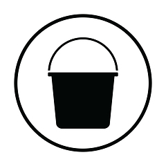 Image showing Bucket icon